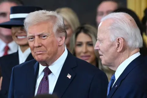 Trump and Biden 