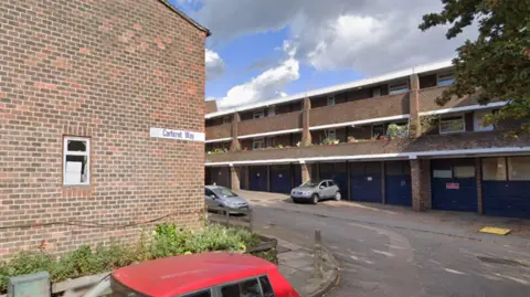 Google Street view of Carteret Way in Deptford