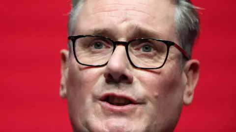 A close-up picture of Keir Starmer