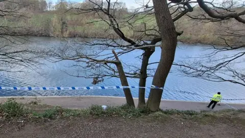 The incident happened at Waterloo Lake in Roundhay Park 