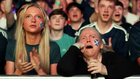 PA Media Fans at the OVO Hydro