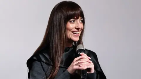 Getty Images Dakota Johnson speaks on stage at the ZFF Masters during the 21st Zurich Film Festival on September 26, 2025 in Zurich, Switzerland.