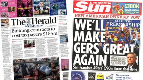 Scotland's papers: 31 May