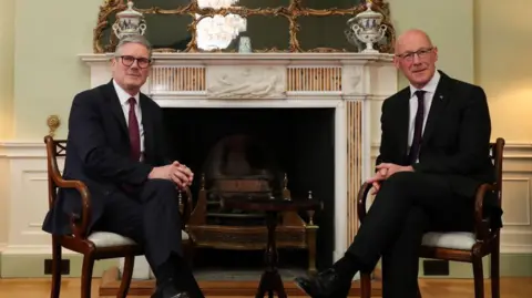 Getty Images Sir Keir Starmer and John Swinney