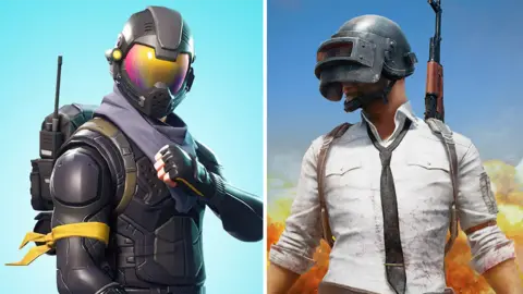 Epic Games/PUBG Fortnite character and PUBG characters