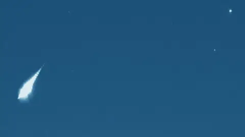 Andy McCrae Meteor shower in Bangor