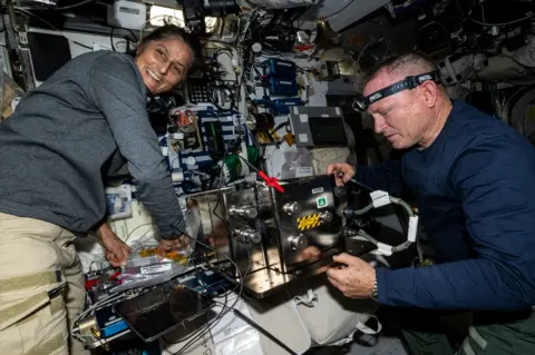 NASA BUCH and SUNY on the ISS