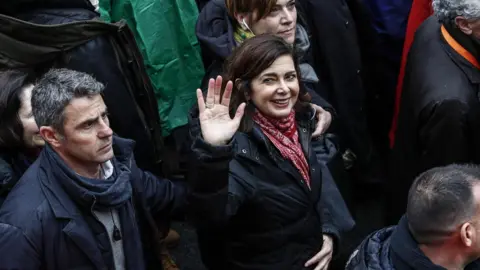 EPA Italian lower house speaker Laura Boldrini attending an anti-racism rally in February 2018