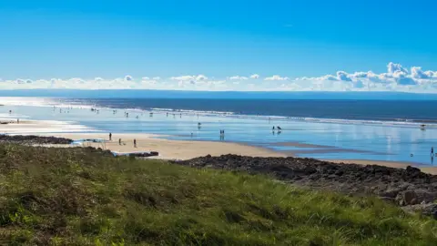 Getty Images A beach in Porthcawl