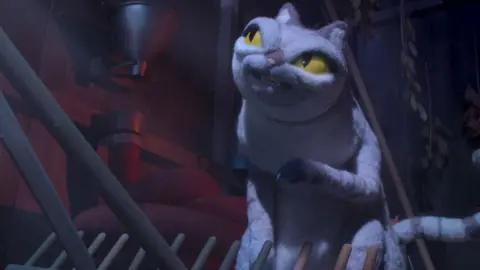 Netflix Cat in Robin Robin