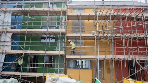 Getty Images New homes being constructed