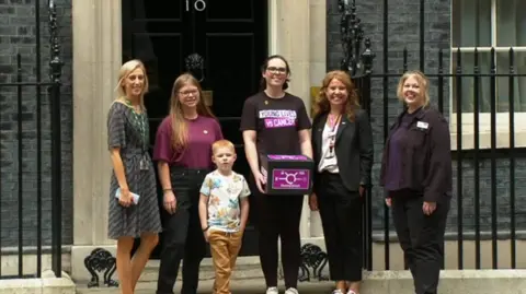 BBC Petition at 10 Downing Street