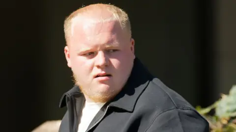 Athena McKenzie Danks arrives at Newport Crown Court