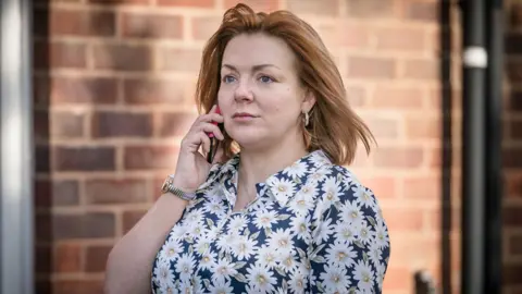 Sheridan Smith pictured in BBC drama about serial killer Stephen Port