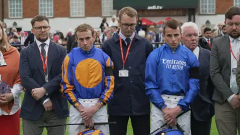 Shaun Whitmore/BBC Jockeys at Newmarket