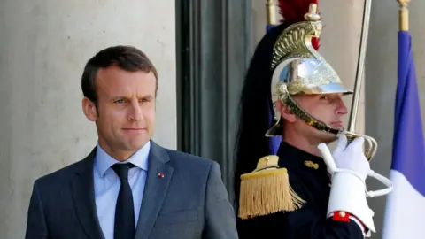 Reuters President Macron, 6 June 17