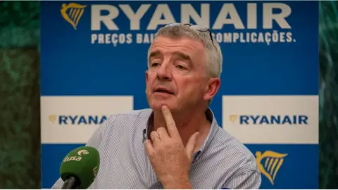 Getty Images Ryanair boss Michael O'Leary