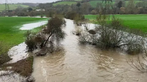 BBC Flooding on the River Exe