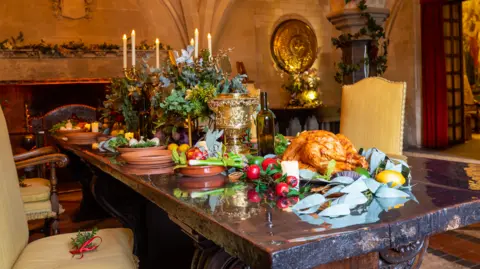 National Trust/Mike Selby A Grecian banquet in the Dining Room 