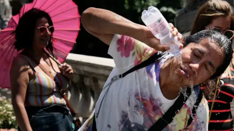 Getty Images Heatwave in Rome