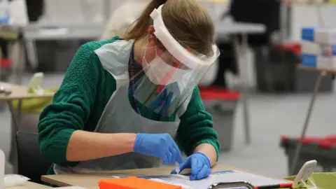 Andrew Milligan/PA Wire Lateral flow test