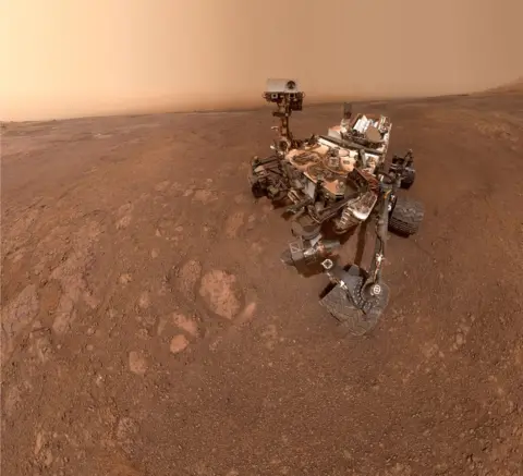 NASA/JPL-Caltech/MSSS Rover selfie