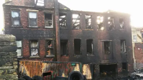 WYFRS Aftermath of the blaze
