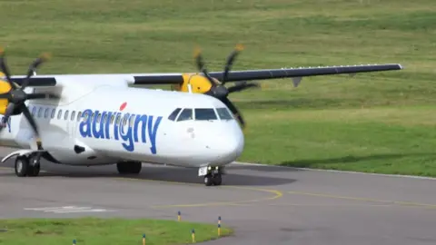 BBC Guernsey airline Aurigny