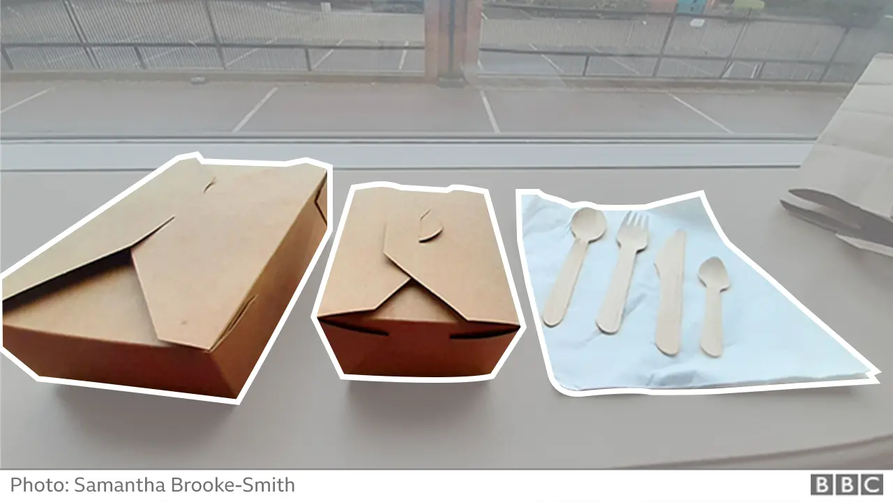 BBC Food delivery boxes