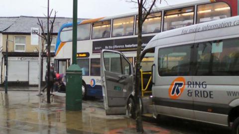 Ring and Ride bus in Tameside