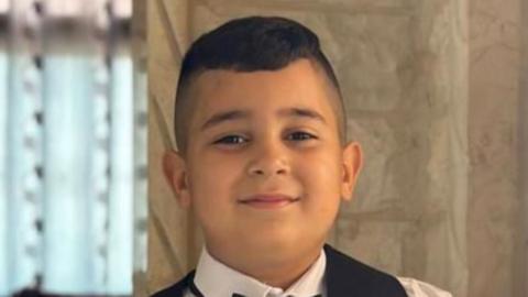 Family photo of Adam, 8, killed in the West Bank by Israeli fire