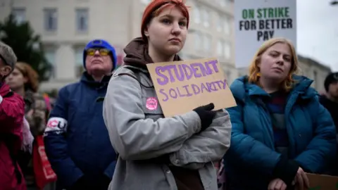 Getty Images Students striking