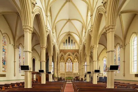 Historic England Interior of the church