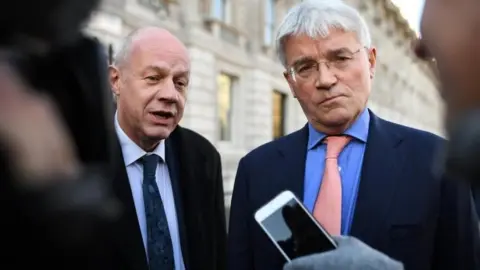 Getty Images Conservative MPs Damian Green and Andrew Mitchell