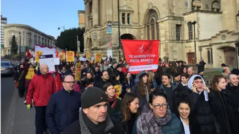 BBC University lecturer strikes