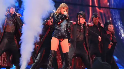 PA Taylor Swift at Manchester's Etihad Stadium