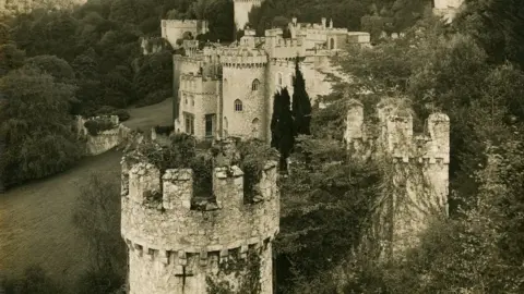 Ceidiog The castle in the 1920s when it was a stately home