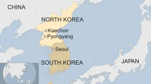 Map of North Korea