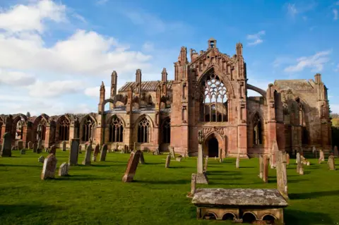 Getty Images Melrose Abbey
