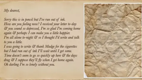 Scarborough Archaeological and Historical Society The man's letter