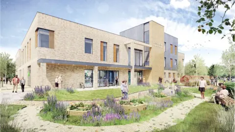 Alchester Medical Group Artist's impression of the previously-proposed GP hub