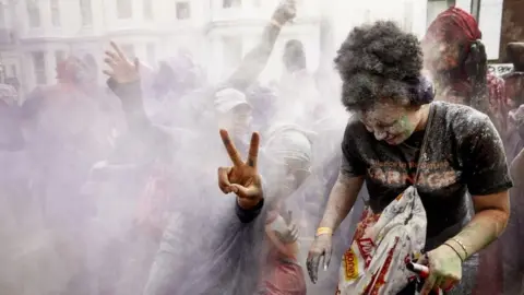 Getty Images Revellers