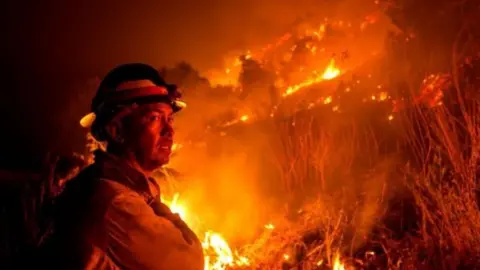 Getty Images Wildfires in California