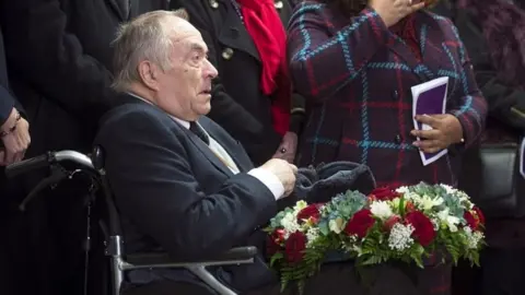 PA Survivor at ceremony