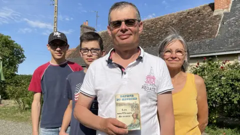The Léon family today (photo taken by the BBC's Paul Pradier)