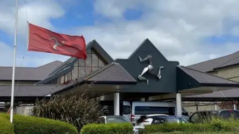BBC Photo of entrance to Nobles hospital
