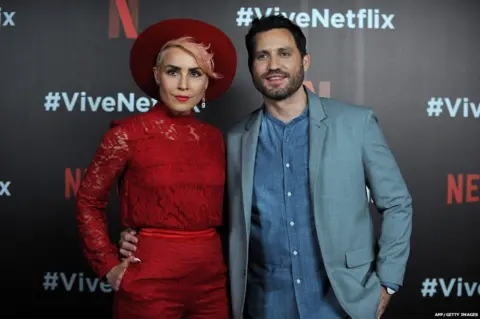 AFP/Getty Images Noomi Rapace and Edgar Ramirez