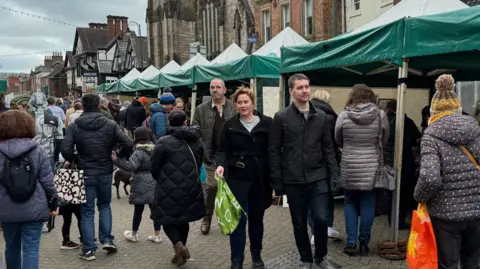 An outdoor market