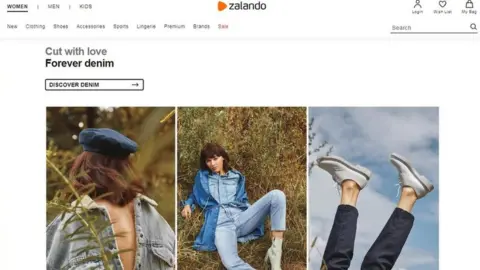 Zalando Zalando website