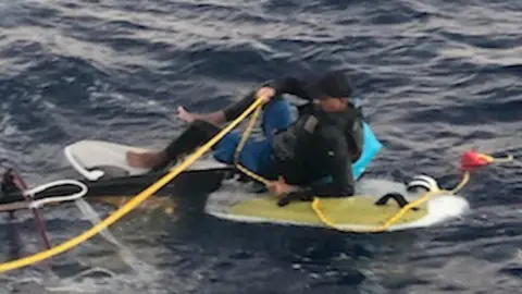 Ronald, a Cuban who has tried reaching the US by water multiple times.